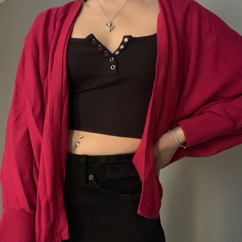 Red Loft sweater